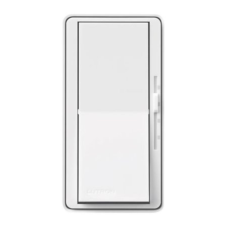 LIGHTITUP 1.5A 120 Single Rocker Slide Fan & Light Switch; White LI612229